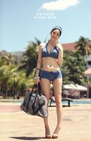 每當夏天我要去海邊！韓國辣妹海邊比基尼大解放
