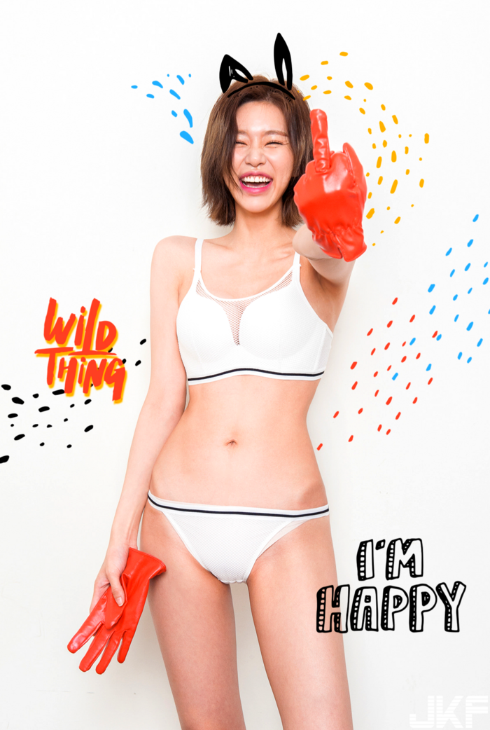 White big! 短髮韓妞內衣寫真特寫屁屁超火辣 7th image