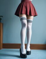 Knee High Socks Image Summary AI Generated