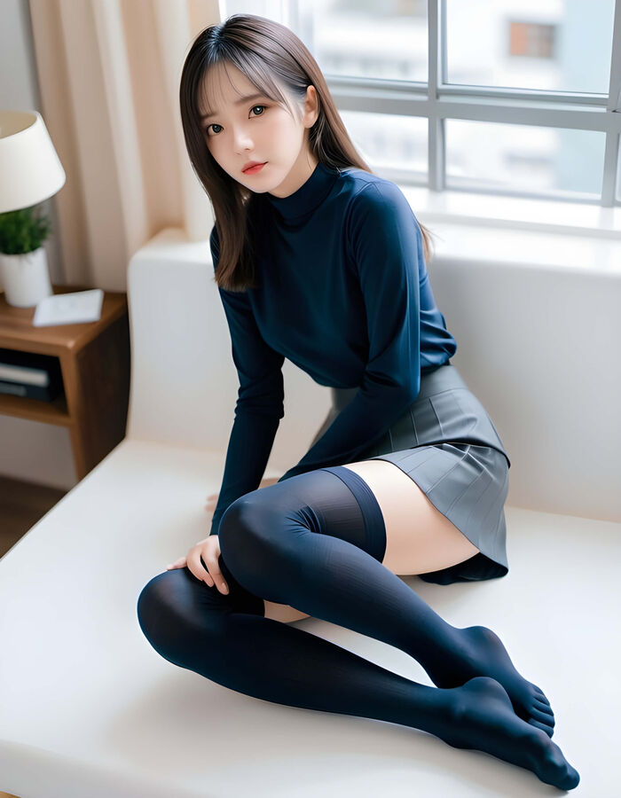 Knee High Socks Image Summary AI Generated 11th image