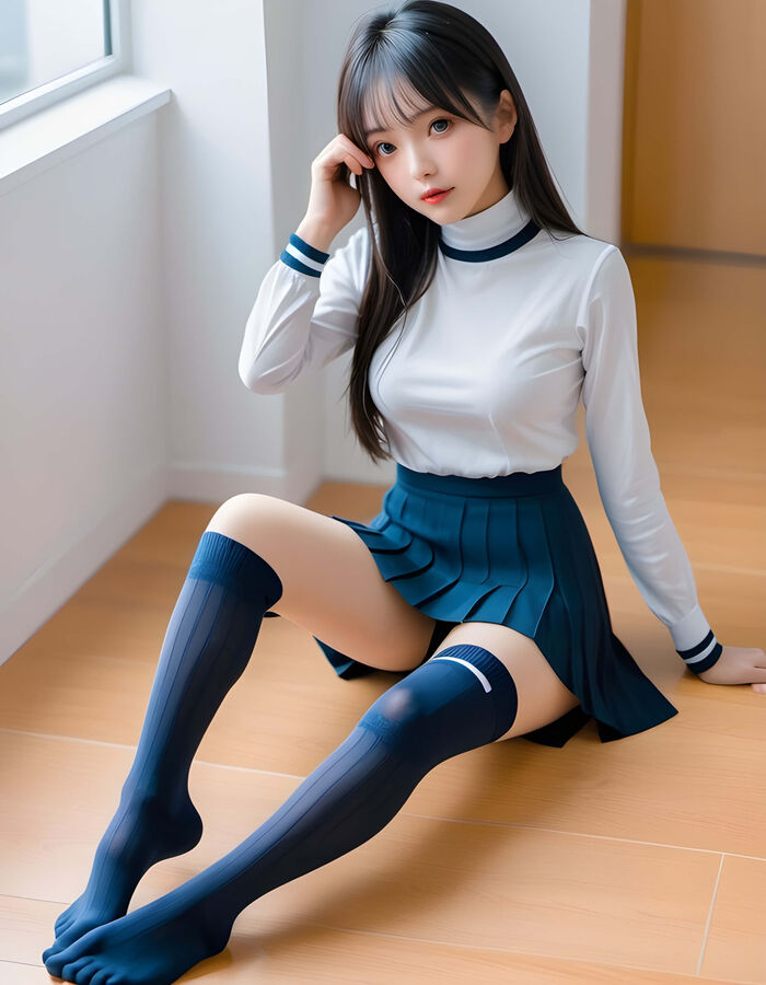 Knee High Socks Image Summary AI Generated 5th image