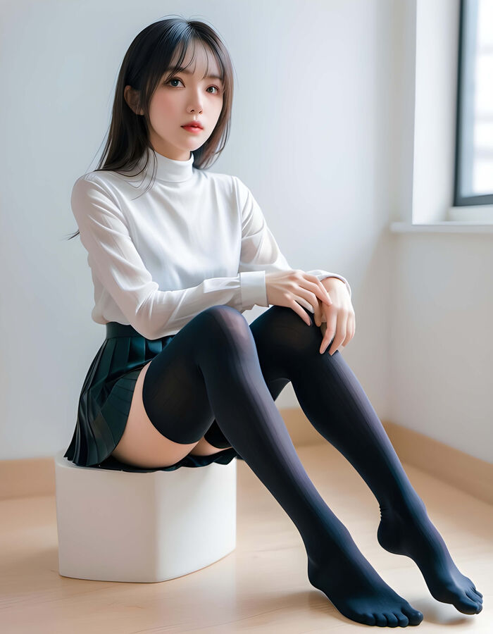 Knee High Socks Image Summary AI Generated 7th image