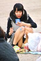 85 panchira erotic images! Summary of amateur voyeurs who can see Hokahoka pants under the bright cheerfulness