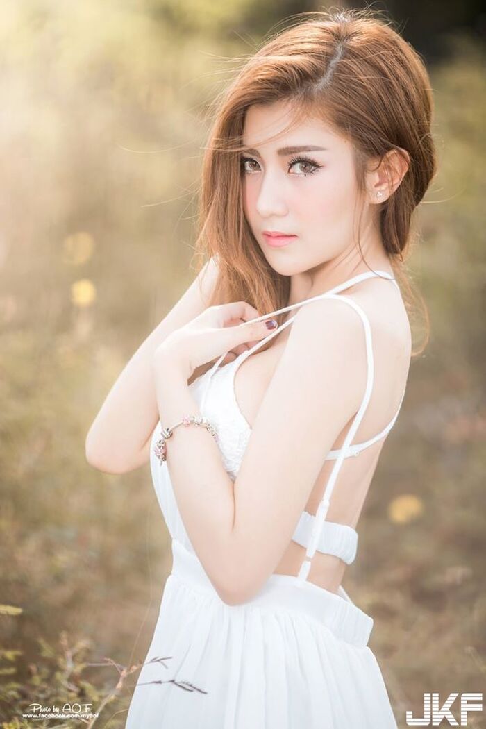 泰國精靈系妹妹 我願意做你的小精靈 Noinar Patsawe 16th image