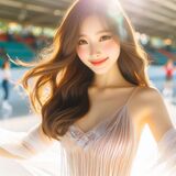 又用這種眼神看我．溜冰就溜冰．別腳來手來的 AI Generated
