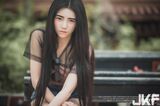 長髮濃眉個性正妹 白皙長腿讓人熱血沸騰วิลันดา มุกดาหาร