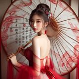 穿秀禾服的妹子最正了 AI Generated