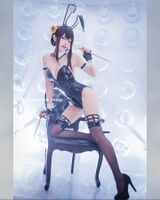 Cross-dimensional Coser "Mon Dream" chest front flesh 彈比臉還要大「水drop嫩乳」形狀完美且誘人!