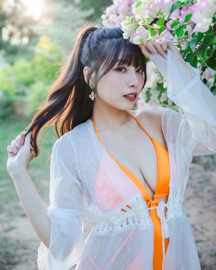 Long thigh Zheng sister 'Yang Zhao' 奶量太囂張! 'Perfect Beauty Fish Line' Fundamental Invitation Crime! 乳力爆發讓人blood vein eruption 6th image