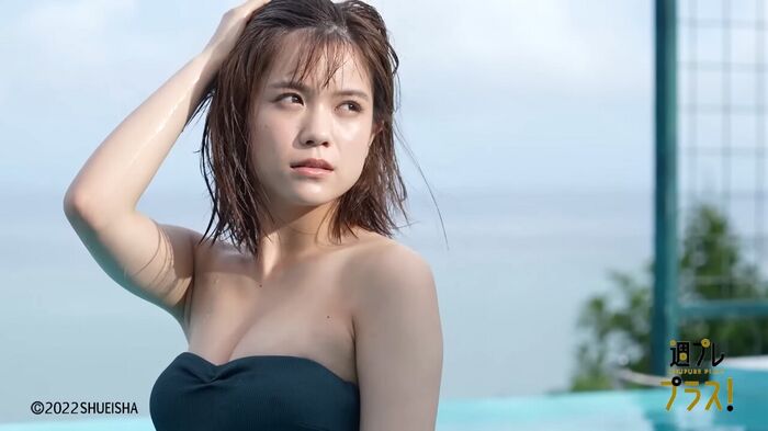 [Image] Popular special effects actress Mr./Ms. (21), Yuka Murayama showing off her god style in a swimsuit wwwwwwwww boldly exposing her beautiful breasts in gravure for the first time in a year!! 27th image