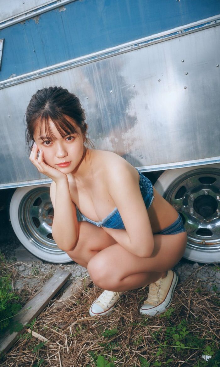 [Image] Popular special effects actress Mr./Ms. (21), Yuka Murayama showing off her god style in a swimsuit wwwwwwwww boldly exposing her beautiful breasts in gravure for the first time in a year!! 6th image
