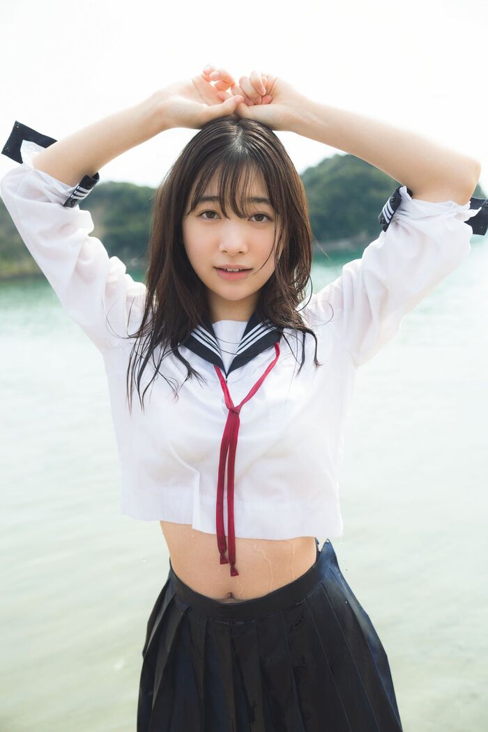 [Image] 18-year-old beautiful girl lifts the ban on lingerie wwwwwww Maya Imamori releases her first underwear cut from the 1st photo book!! 5th image