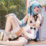 "NIKKE" Liberty Unmade Erotic cosplay image that exposes big more than the game