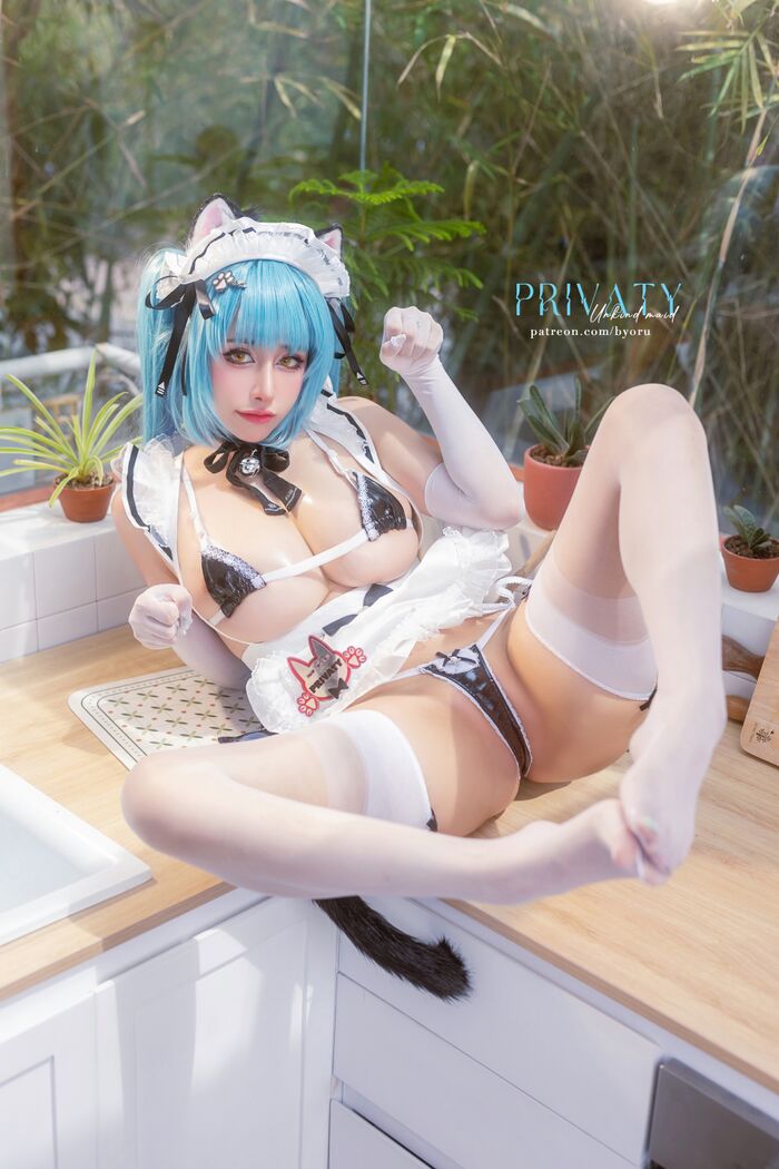 'NIKKE' Liberty Unmade Erotic cosplay image that exposes big more than the game 32th image