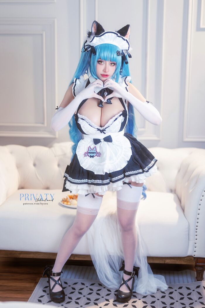 'NIKKE' Liberty Unmade Erotic cosplay image that exposes big more than the game 4th image