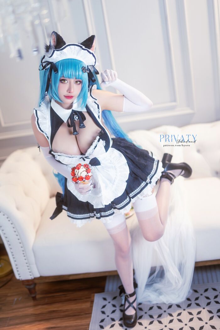 'NIKKE' Liberty Unmade Erotic cosplay image that exposes big more than the game 9th image