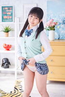 Nao Sakaki, who is petite but has a powerful body of G cup, is fascinated by the electric massage machine on the Moro visible Ma ● Ko with a transparent sticker ww