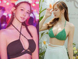 "比基尼狂歡!林莎辣穿黑紅激convex 網友直呼太辣了啦" (11P)