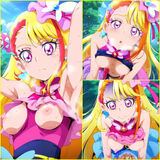 [Image] "Expanding Sky Pretty Cure" Cure Butterfly ni Erotic TNTN Training Illustration Collection