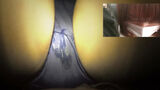 [eros2206 Train Chikan Voyeur] A young girl of about D who drips love juice that can be seen through her pants just by being touched a little and wets her crotch