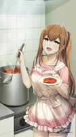 Steins Gate Makise Kurisu "Okabe Curry Done~"
