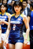 [12th] 100 Athlete AI Erotic Images Bouncy Boobs in the Sports Scene! Supple thighs! I tried to generate a lower butt that comes out