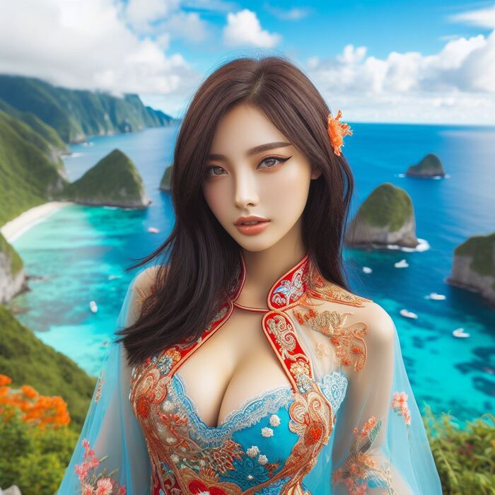 coral reef coast.part1 AI Generated 4th image