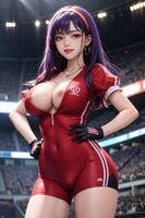 麻宮雅典娜 AI Generated