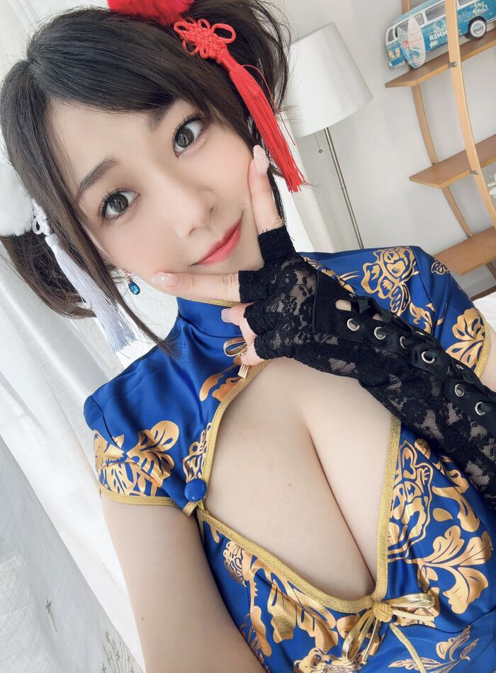 Birthmark and boobs image of an AV actress who emphasizes and seduces the cleavage of big Vol.54 92th image