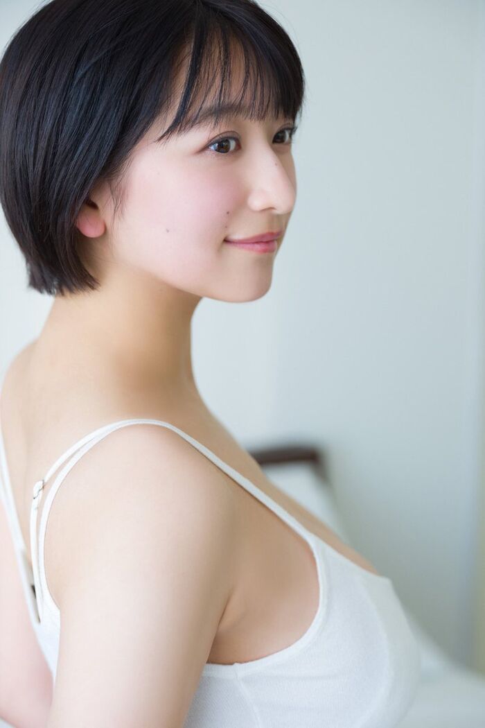 [Image] Enohara Yona with neat and clean huge breasts, her new swimsuit gravure is too naughty wwwwwwwwww Gravure The Television also covers the biggest break of 2024!! 13th image