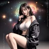 Rurina_grabbing_Butt_Short AI Generated