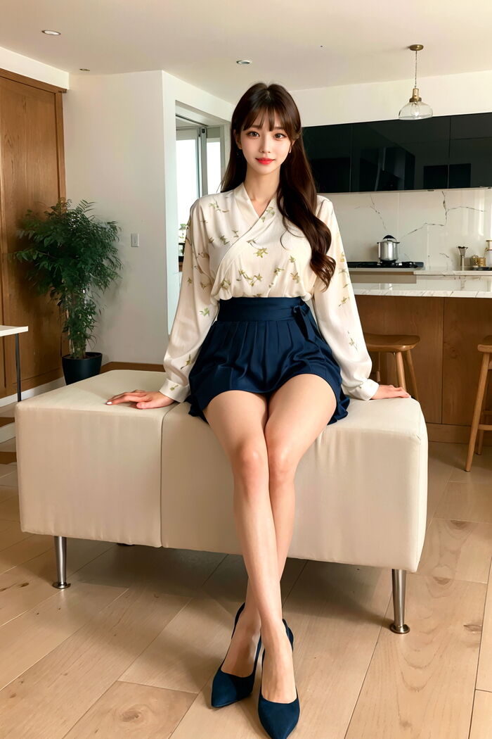 Lote_Rurina_modernized_hanbok AI Generated 18th image