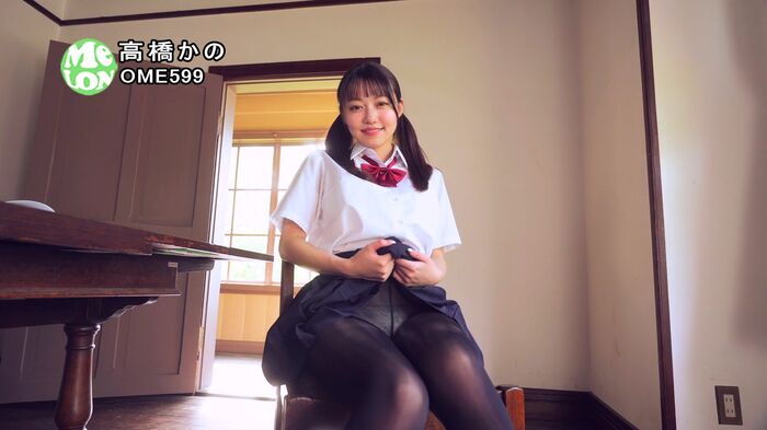 Kano Takahashi's lewd pattern tights with a cuteness that makes her want to be her 9th image